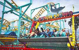 Santa Cruz Beach Boardwalk Rides For The Little Ones Beach Swing