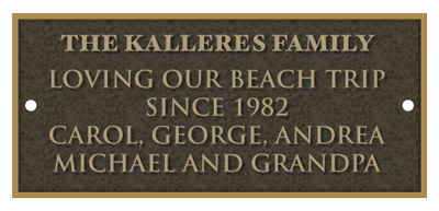 memory wall plaque program