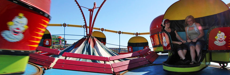 Santa Cruz Beach Boardwalk Family Rides