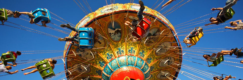 Santa Cruz Beach Boardwalk Family Rides Seaswings
